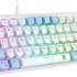 Клавиатура Defender Amox GK-585,  USB, белый бирюзовый [45585]